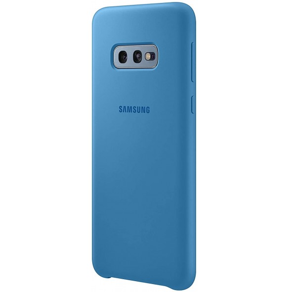 Samsung EF-PG970TLEGWW Silikon Skal till Samsung Galaxy S10e - Blå
