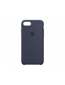 Apple MMWK2ZM/A Silikon Skal till iPhone 7, iPhone 8 - Kosmosblå