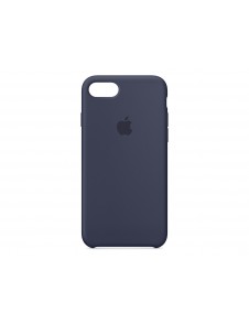 Apple MMWK2ZM/A Silikon Skal till iPhone 7, iPhone 8 - Kosmosblå