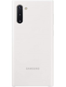 Samsung EF-PN970TWEGWW Silikon Cover Flexibel Gel Fodral till  Galaxy Note10 - Vit