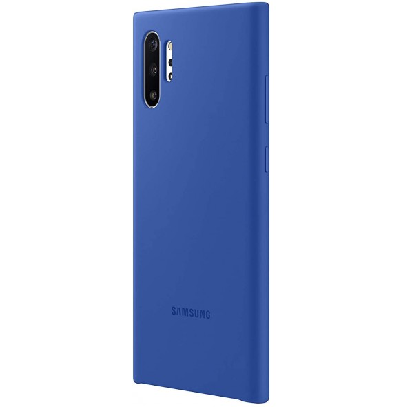 Samsung EF-PN975TLEGWW Silikon Cover Flexibel Gel Fodral till  Galaxy Note10 Plus - Blå