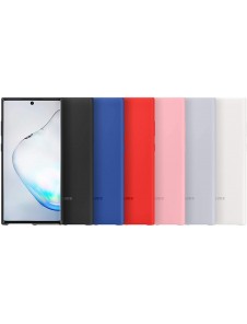 Samsung EF-PN975TLEGWW Silikon Cover Flexibel Gel Fodral till  Galaxy Note10 Plus - Blå