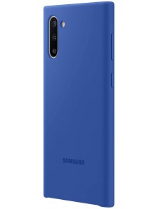 Samsung EF-PN970TLEGWW Silikon Cover Flexibel Gel Fodral till  Galaxy Note10 - Blå
