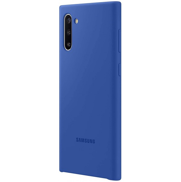 Samsung EF-PN970TLEGWW Silikon Cover Flexibel Gel Fodral till  Galaxy Note10 - Blå