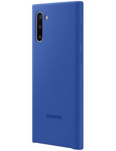 Samsung EF-PN970TLEGWW Silikon Cover Flexibel Gel Fodral till  Galaxy Note10 - Blå