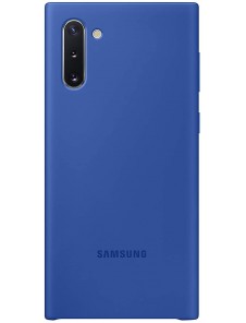 Samsung EF-PN970TLEGWW Silikon Cover Flexibel Gel Fodral till  Galaxy Note10 - Blå