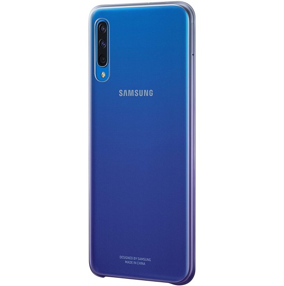 Samsung EF-AA505CVEGWW Gradation Cover Hårt gradientfodral till Samsung Galaxy A50 - Violett