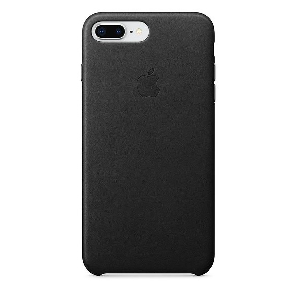 Apple MQHM2ZM/A Läderskal till iPhone 7 Plus, iPhone 8 Plus - Svart