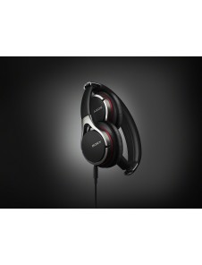 Sony MDR-10RC Hörlurar med mikrofon på örat, kabelansluten - Svart