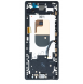 LCD-skärm + pekdon + främre skal Sony Xperia 1 - Svart (Service Pack)