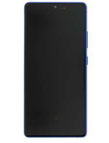 LCD-display + Touch Unit Samsung Galaxy S10 Lite - Prisma blå (Service Pack)