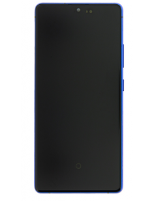 LCD-display + Touch Unit Samsung Galaxy S10 Lite - Prisma blå (Service Pack)