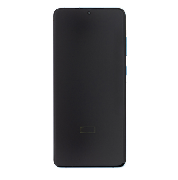 LCD-skärm + Touch Unit Samsung Galaxy S20 Plus - Molnblå (Service Pack)