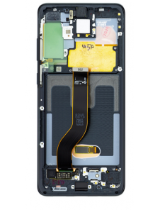 LCD-display + Touch Unit Samsung Galaxy S20 Plus - Kosmisk svart (Service Pack)