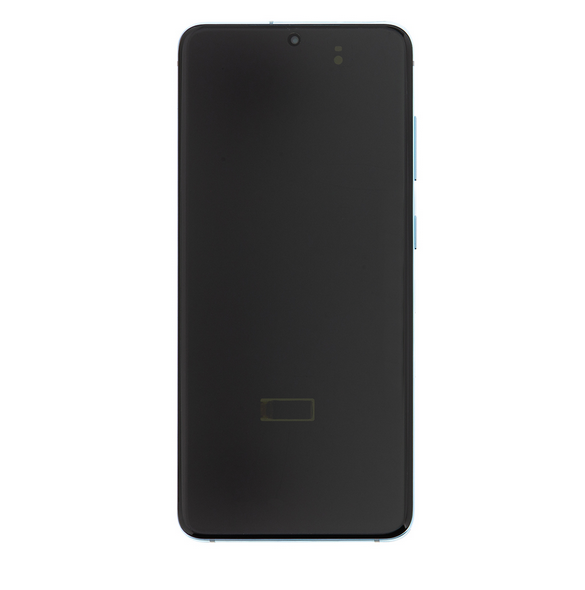 LCD-display + Touch Unit Samsung Galaxy S20 - Molnblå (Service Pack)