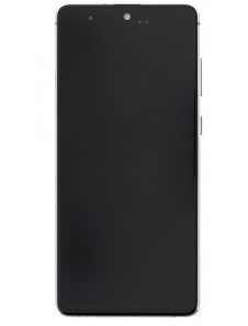 LCD-display + Touch Unit Samsung Galaxy Note 10 Lite - Silver (Service Pack)