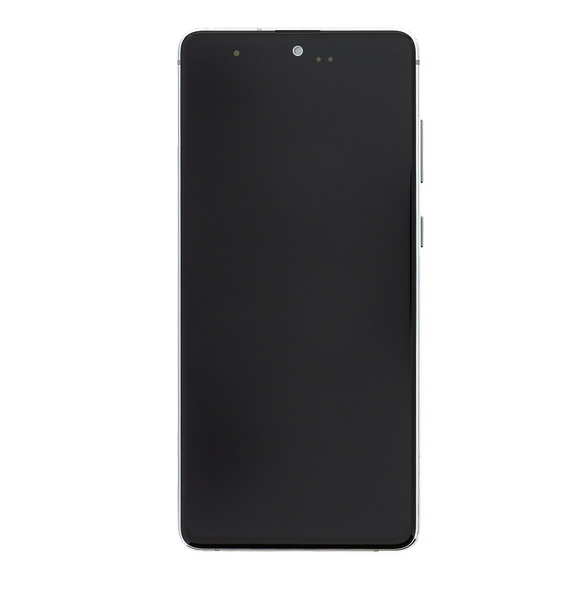 LCD-display + Touch Unit Samsung Galaxy Note 10 Lite - Silver (Service Pack)