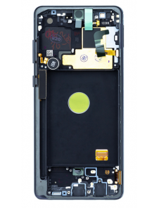 LCD-display + Touch Unit Samsung Galaxy Note 10 Lite - Svart (Service Pack)