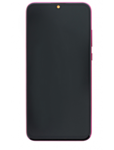LCD-display + Touch Unit + Framsida Huawei Honor 20 Lite - Röd (Service Pack)