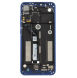 LCD-skärm + beröringsenhet + framsida för Xiaomi Mi8 Lite - Blå (servicepack)