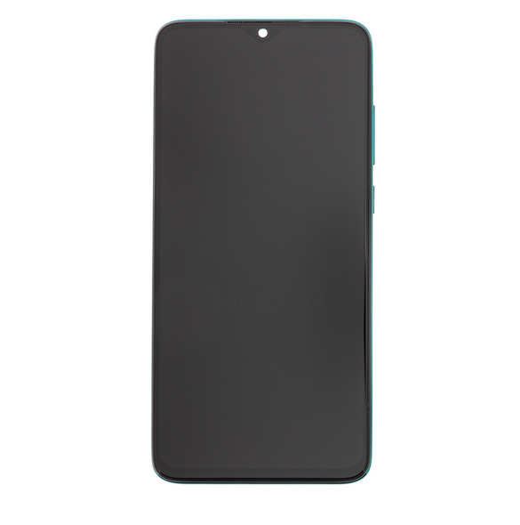 LCD-skärm + beröringsenhet + framsida för Xiaomi Redmi Note 8 Pro - Grön (Service Pack)