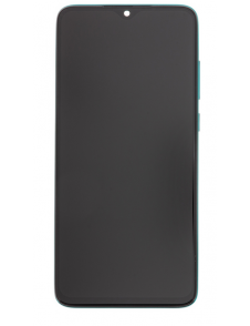 LCD-skärm + beröringsenhet + framsida för Xiaomi Redmi Note 8 Pro - Grön (Service Pack)