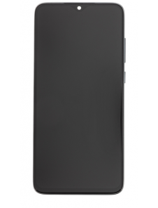 LCD-display + Touch Unit + Framsida för Xiaomi Redmi Note 8 Pro - Svart (Service Pack)