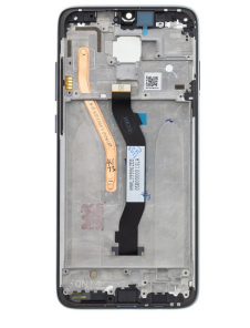 LCD-display + Touch Unit + Framsida för Xiaomi Redmi Note 8 Pro - Svart (Service Pack)