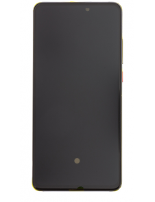 LCD-display + Touch Unit + Framsida för Xiaomi Mi 9T - Svart (Service Pack)