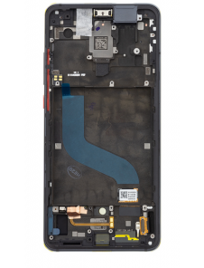 LCD-display + Touch Unit + Framsida för Xiaomi Mi 9T - Svart (Service Pack)