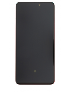 LCD-display + Touch Unit + Framsida för Xiaomi Mi A3 - Svart (Service Pack)
