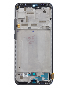 LCD-display + Touch Unit + Framsida för Xiaomi Mi A3 - Svart (Service Pack)