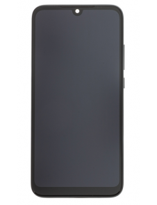 LCD-display + Touch Unit + Framsida för Xiaomi Redmi 7 - Svart (Service Pack)
