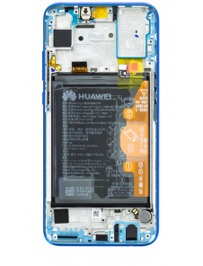 LCD-display + Touch Unit + Framsida Huawei Honor 20 Lite - Blå (Service Pack)