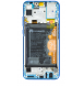 LCD-display + Touch Unit + Framsida Huawei Honor 20 Lite - Blå (Service Pack)