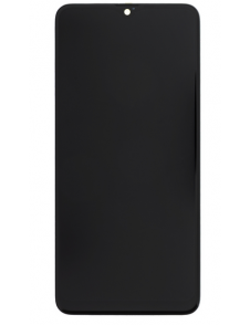 LCD-display + Touch Unit Samsung Galaxy A20s -Svart (Service Pack)