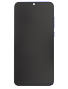 LCD-skärm + beröringsenhet + framsida för Xiaomi Redmi Note 8 Pro - Blå