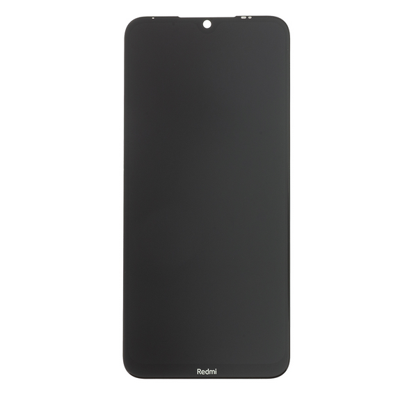 LCD-display + Touch Unit + Framsida för Xiaomi Redmi Note 8T - Svart