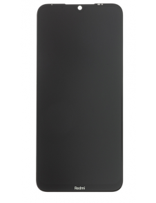 LCD-display + Touch Unit + Framsida för Xiaomi Redmi Note 8T - Svart