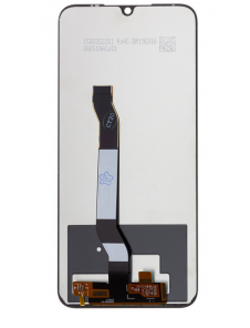 LCD-display + Touch Unit + Framsida för Xiaomi Redmi Note 8T - Svart