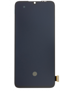 LCD-display + Touch Unit + Framsida för Xiaomi Mi9 Lite - Svart