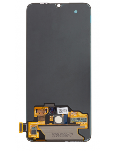 LCD-display + Touch Unit + Framsida för Xiaomi Mi9 Lite - Svart