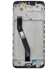 LCD-display + beröringsenhet + framsida för Xiaomi Redmi 8A - Blå