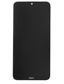 LCD-skärm + beröringsenhet + framsida för Xiaomi Redmi 8A - Svart