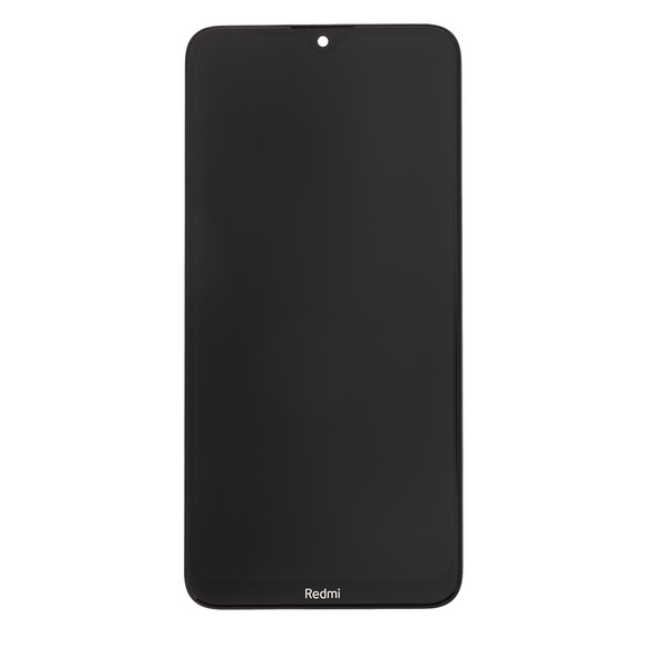 LCD-display + beröringsenhet + framsida för Xiaomi Redmi 8 - Svart
