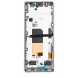 LCD-skärm + pekdon + främre skal Sony Xperia 5 - Grå (Service pack)