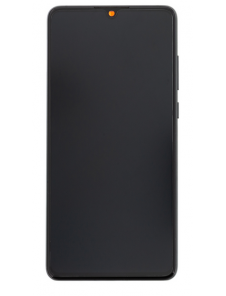 LCD-display + Touch Unit + Framsida + Battery Huawei P30 - Svart