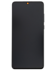 LCD-display + Touch Unit + Framsida + Battery Huawei P30 - Svart