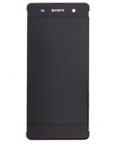 LCD-display + Touch Unit + Framsida Sony Xperia XA - Svart
