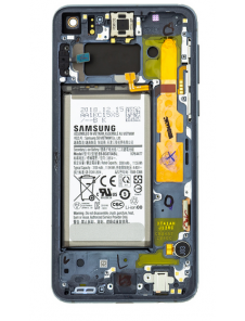 LCD-display + Touch Unit Samsung Galaxy S10e - Svart (ny byteenhet)